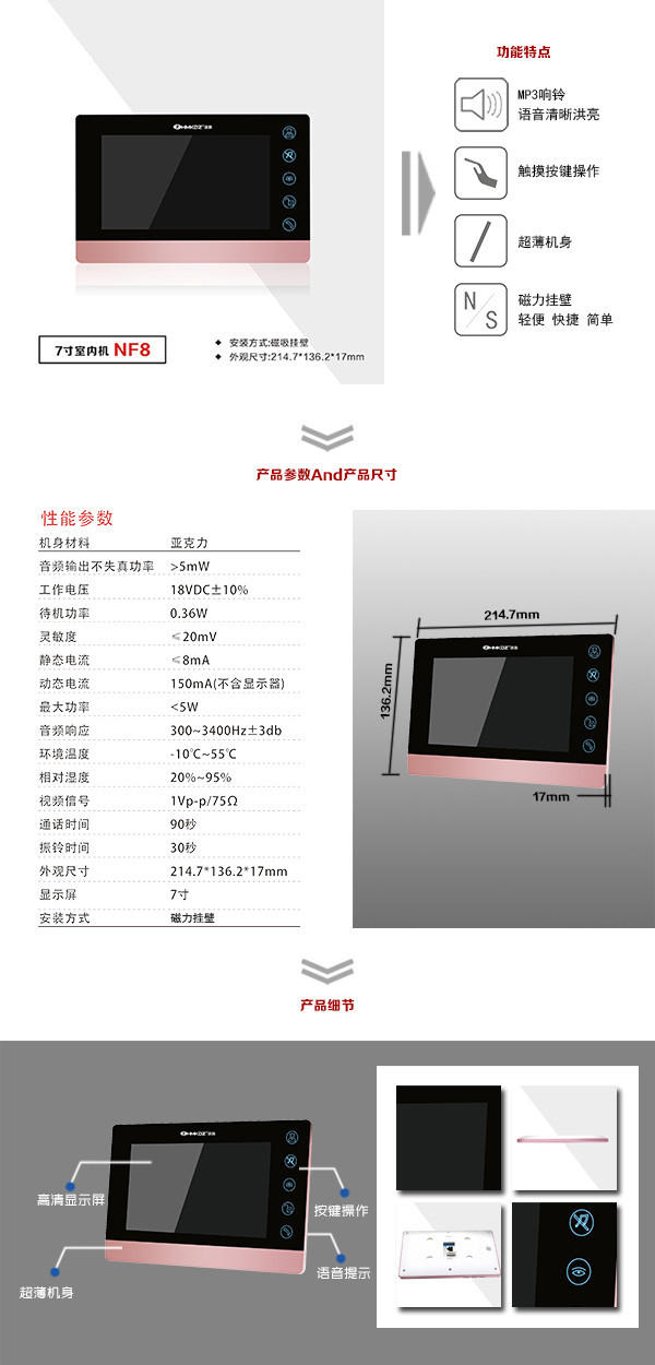 绵阳科创区楼宇可视室内主机二号